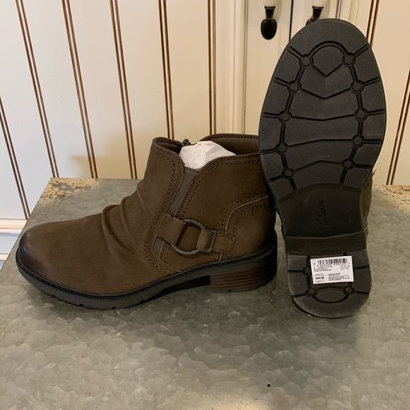 Brand new Clark’s booties tried on in the house cannot wear price is firm - Picture 1 of 9